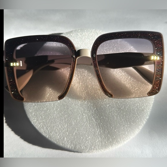 Oversized Square Sunglasses-Gradient Lenses , -UVProtection,M”Detail main image 15